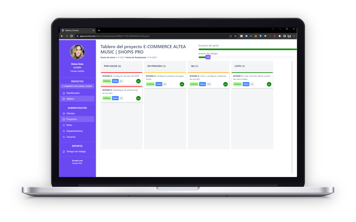 Scrumiz: Gestión de proyectos a un nivel extraordinario Scrumiz: Gestión de proyectos a un nivel extraordinario
